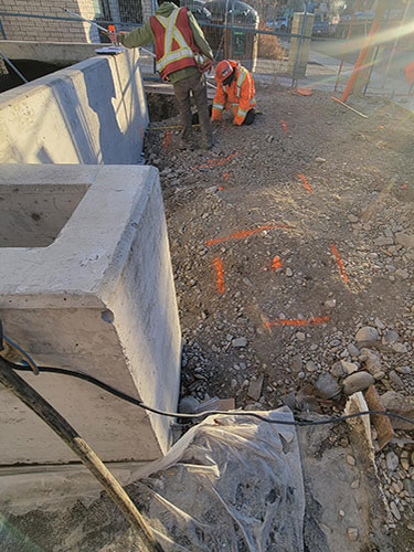  Image 1 - Molok Bin Installation New Construction 2 Sons Excavating Calgary.